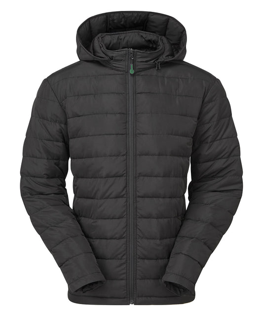 Personalised Jackets - Black 2786 Delmont recycled padded jacket