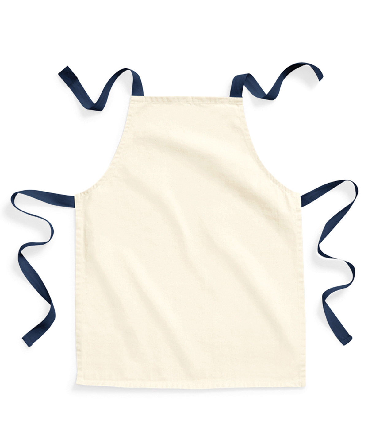 Personalised Aprons - Natural Westford Mill Fairtrade cotton junior craft apron