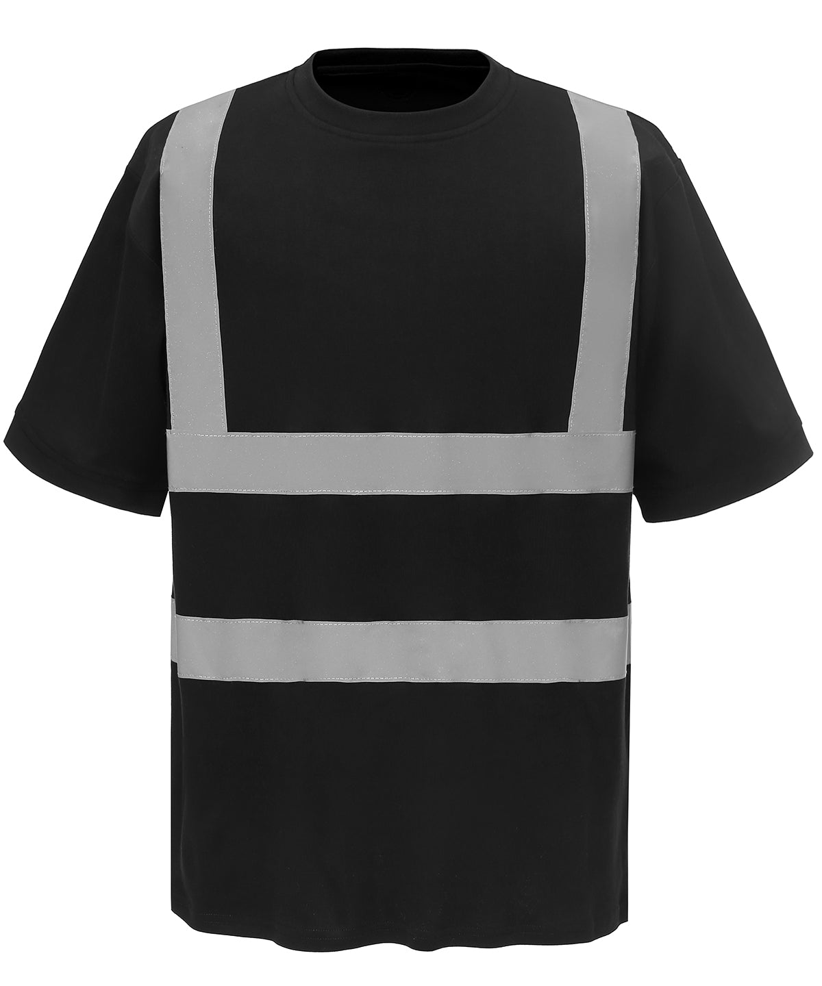 Personalised T-Shirts - Black Yoko Hi-vis short sleeve t-shirt (HVJ410)