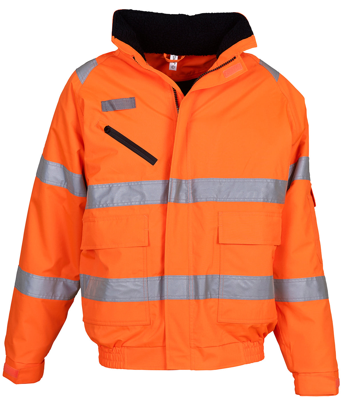 Personalised Jackets - Mid Orange Yoko Hi-vis fontaine flight jacket (HVP209)