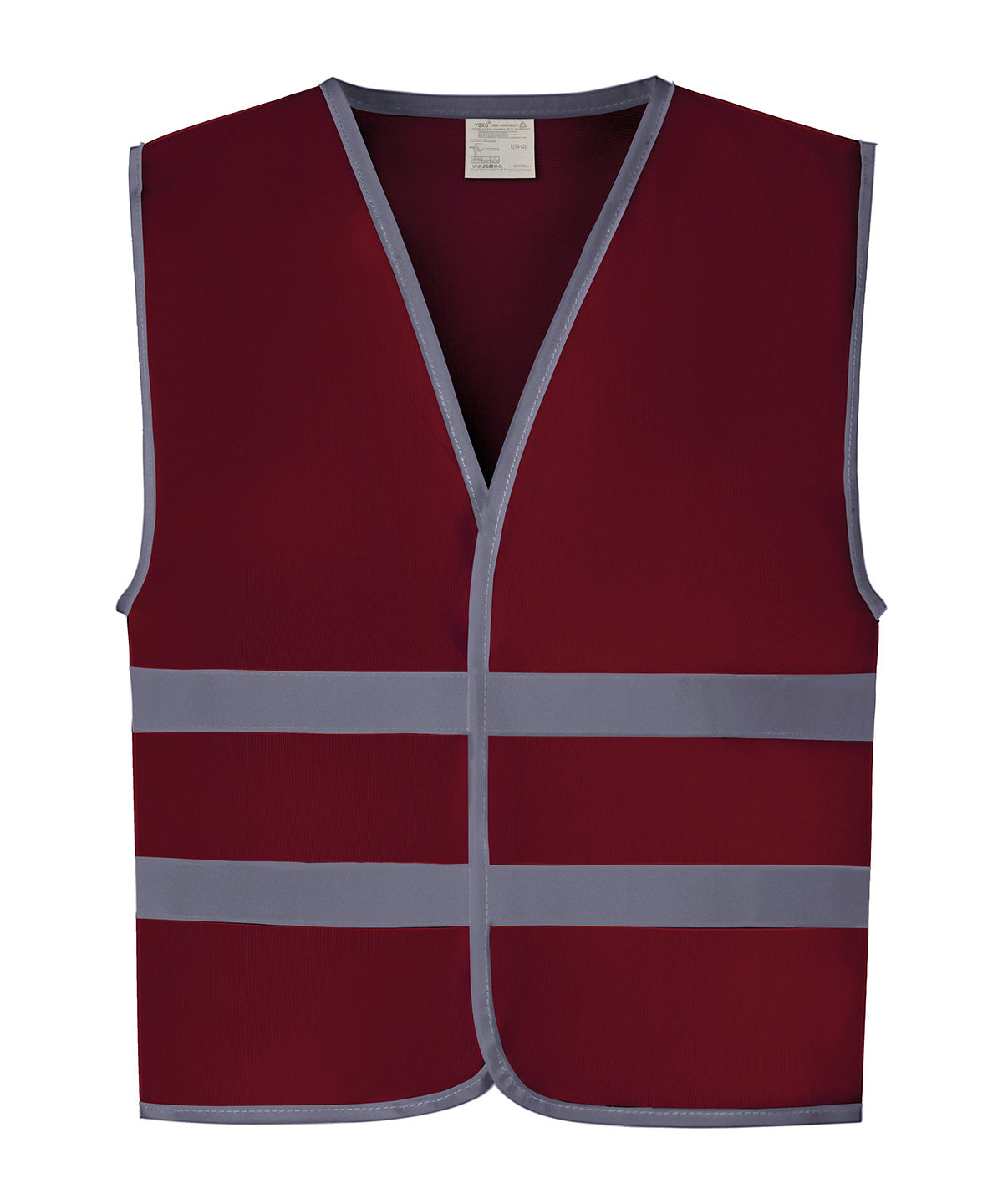 Personalised Safety Vests - Neon Pink Yoko Hi-vis reflective border kids waistcoat (HVW102CH)