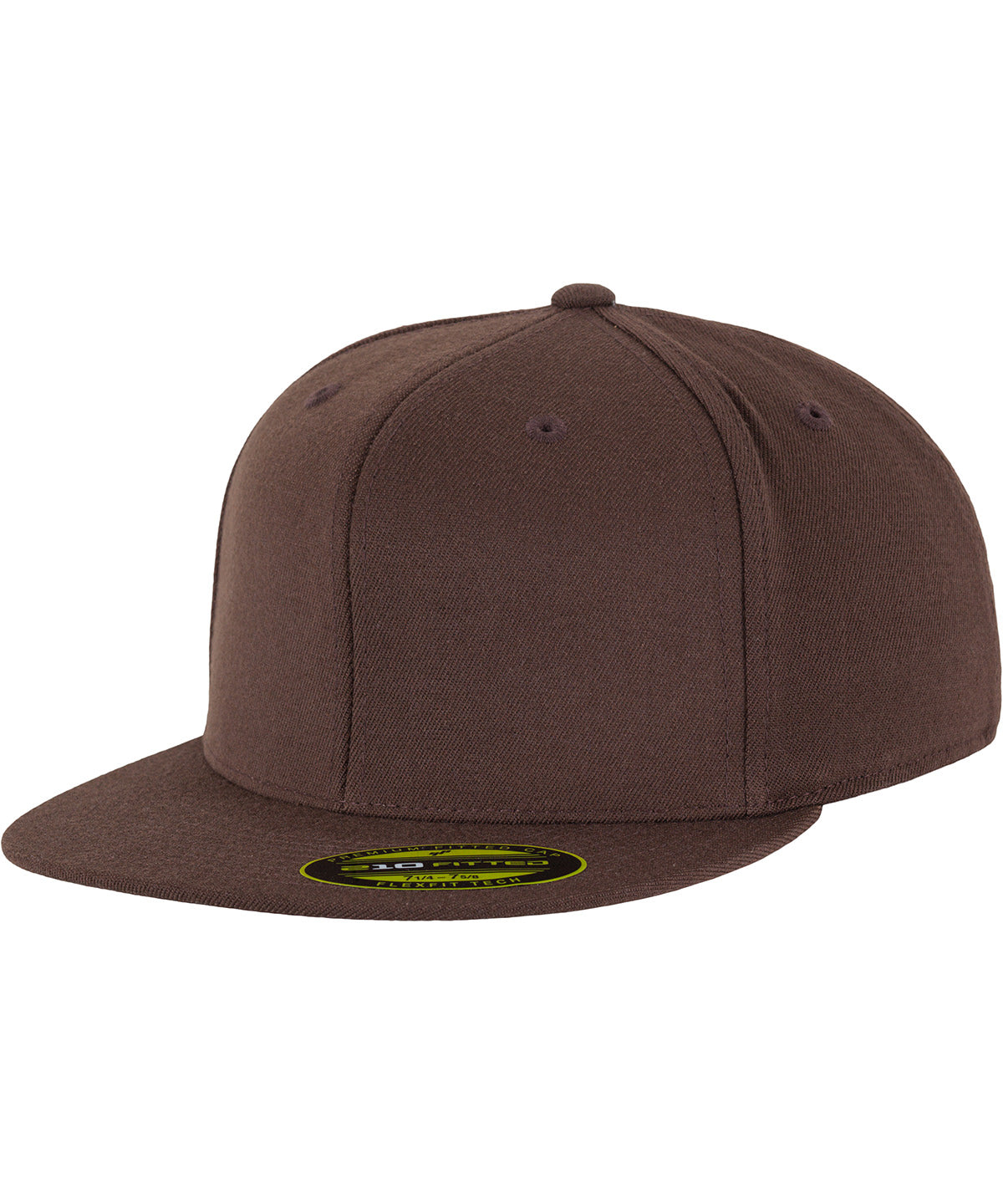 Personalised Caps - Black Flexfit by Yupoong Premium 210 fitted cap (6210)