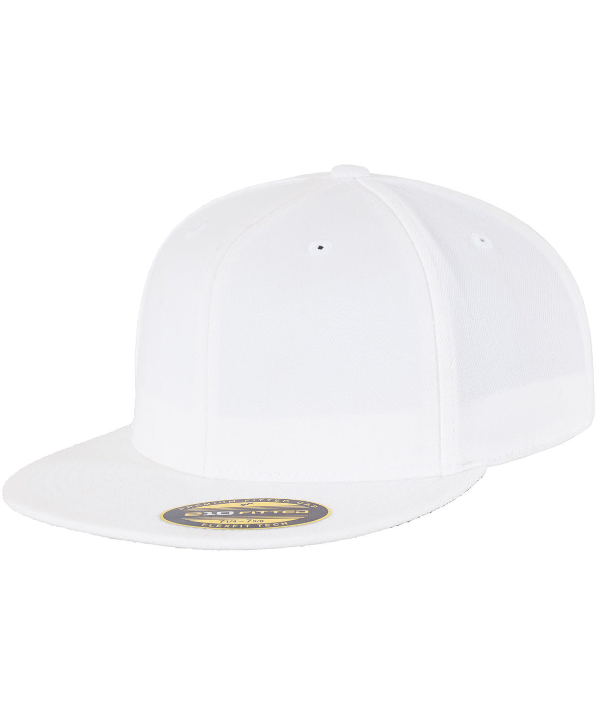 Personalised Caps - Heather Grey Flexfit by Yupoong Premium 210 fitted cap (6210)