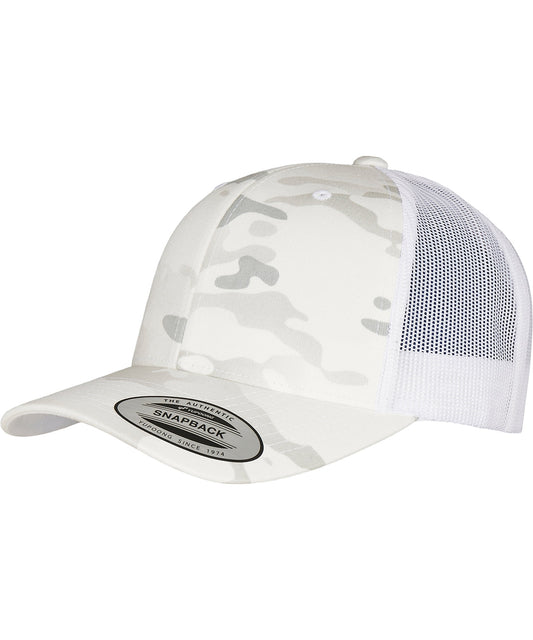 Personalised Caps - Camouflage Flexfit by Yupoong Retro trucker Multicam® (6606MC)