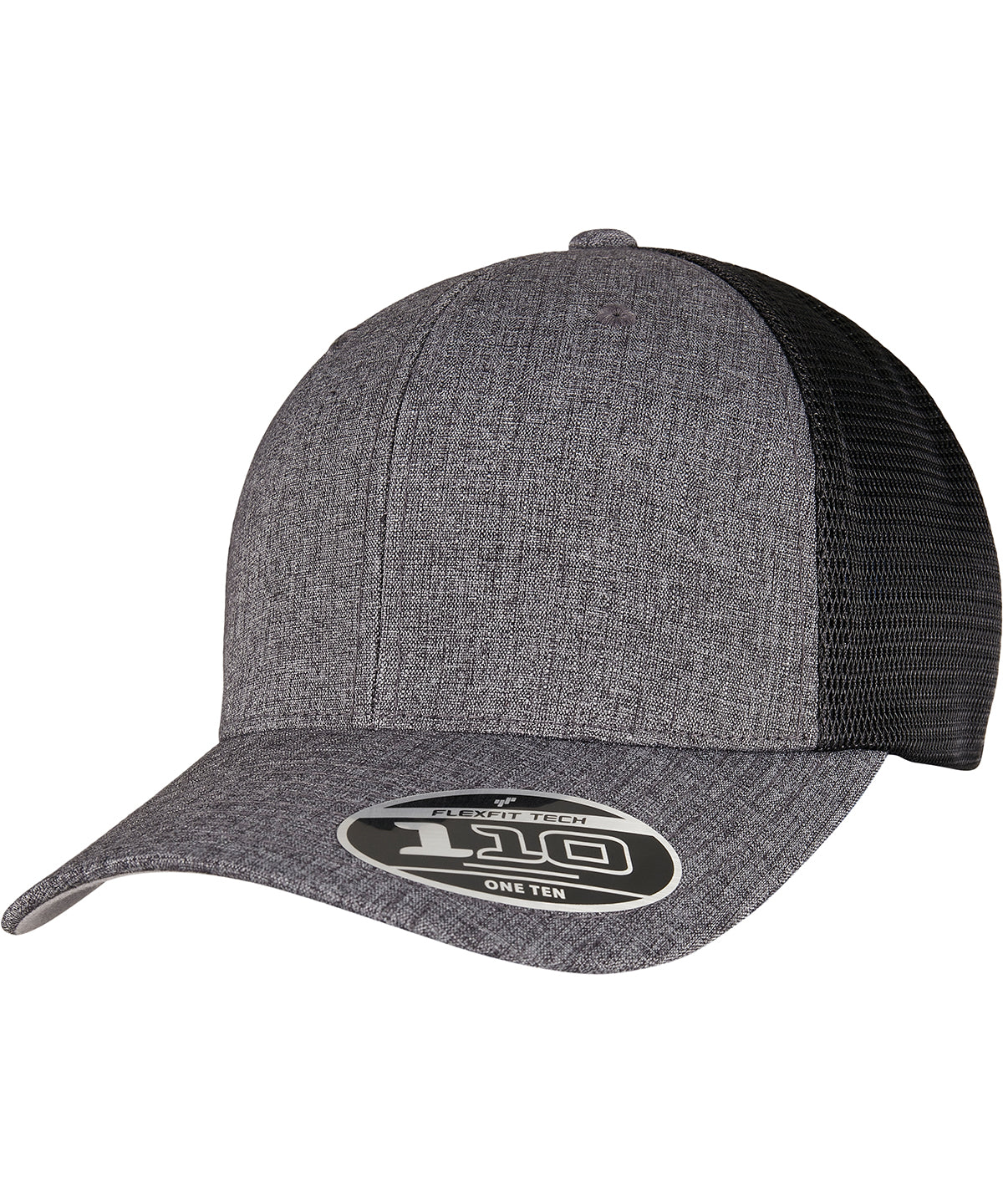 Personalised Caps - Dark Grey Flexfit by Yupoong 110 mesh 2-tone cap (110MT)