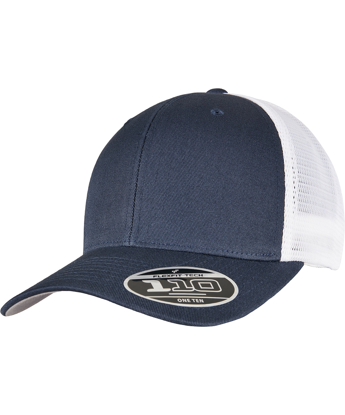 Personalised Caps - Navy Flexfit by Yupoong 110 mesh 2-tone cap (110MT)