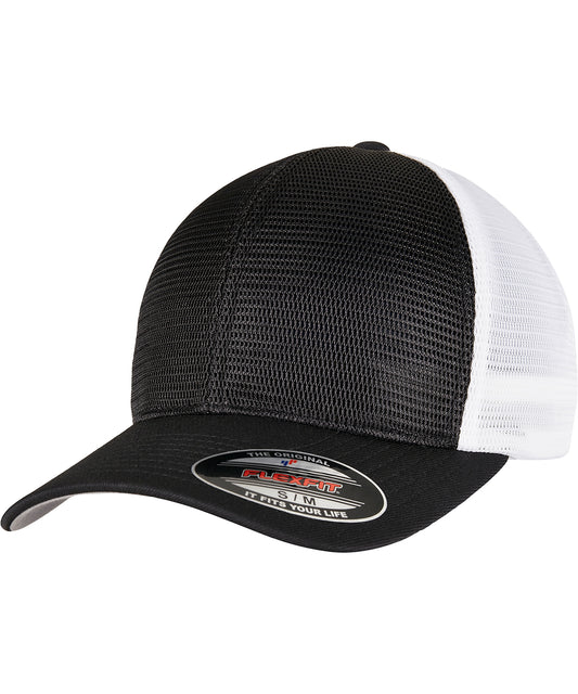 Personalised Caps - Flexfit by Yupoong Flexfit 360 omnimesh cap 2-tone (360T)