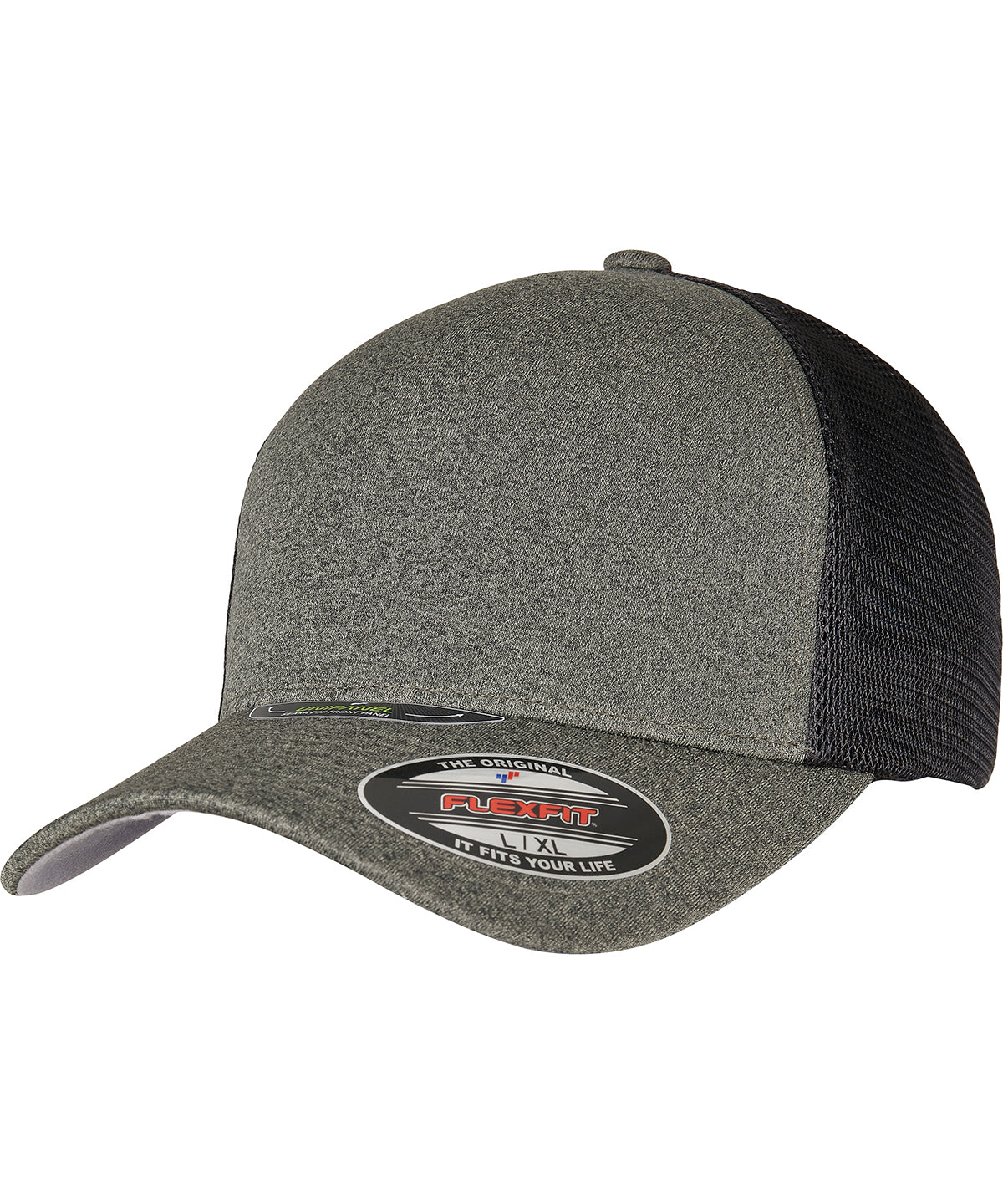 Personalised Caps - Dark Grey Flexfit by Yupoong Flexfit Unipanel™ cap (5511UP)
