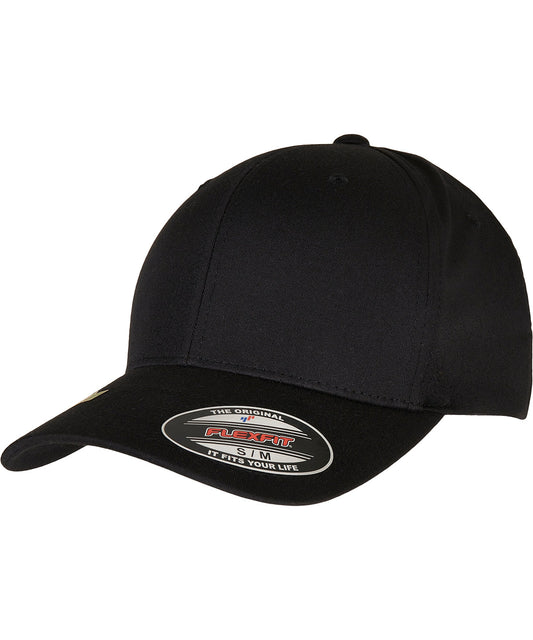 Personalised Caps - Black Flexfit by Yupoong Flexfit recycled polyester cap