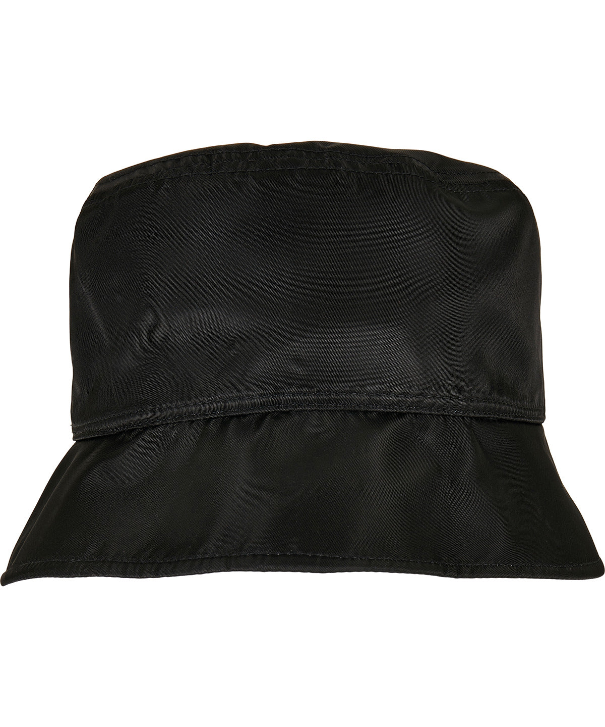 Personalised Hats - Black Flexfit by Yupoong Nylon sherpa bucket hat (5003NH)