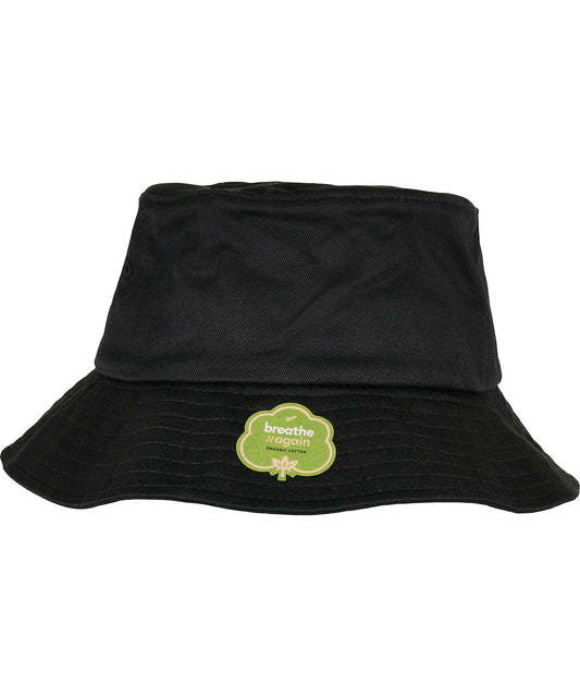 Personalised Hats - Flexfit by Yupoong Organic cotton bucket hat (5003OC)