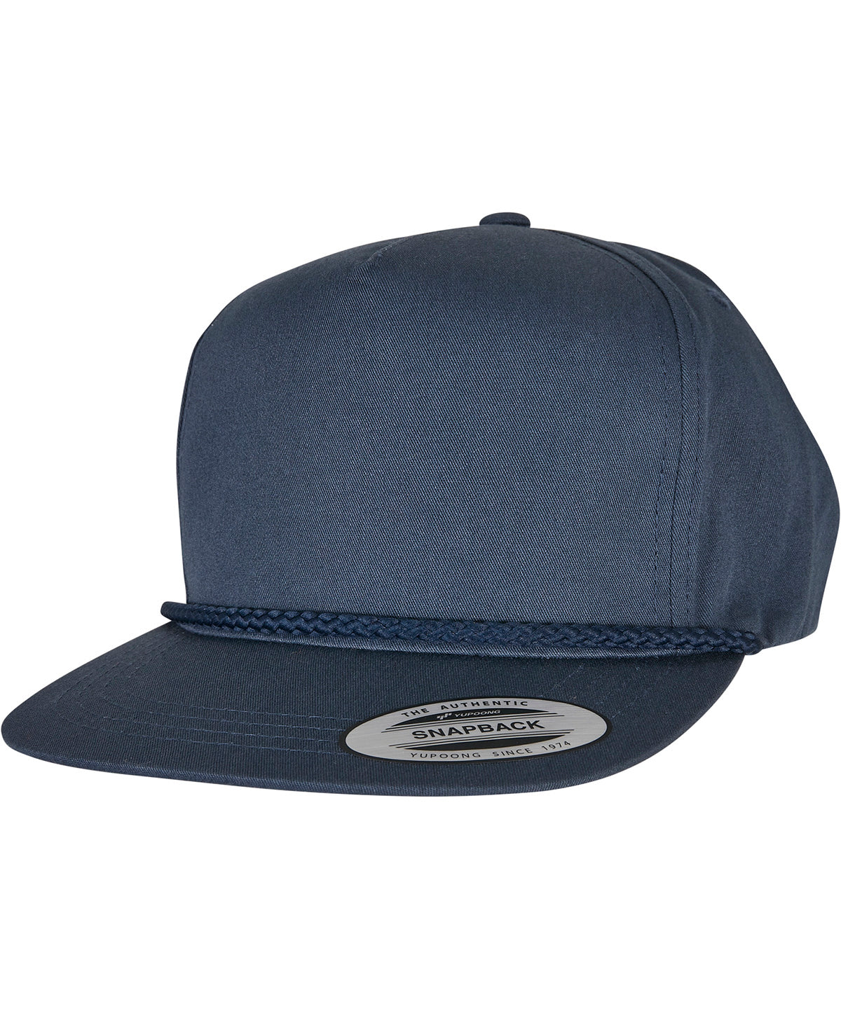 Personalised Caps - Navy Flexfit by Yupoong YP Classics® classic poplin golf cap (6002)