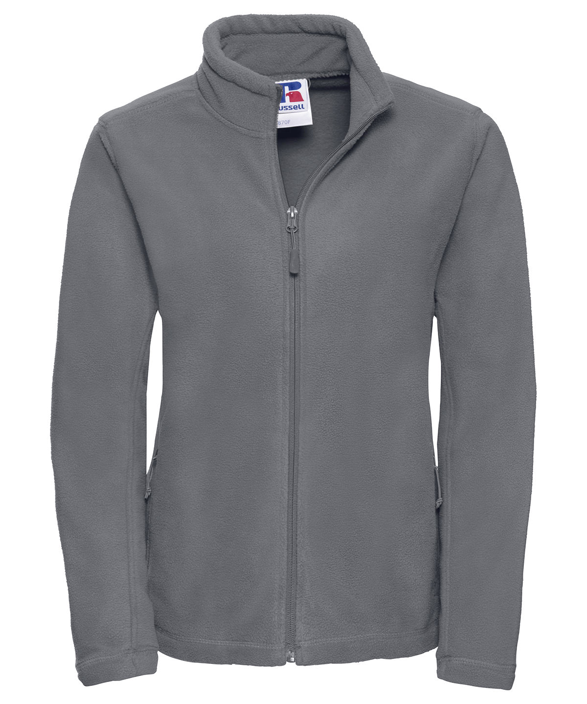 Personalised Jackets - Black Russell Europe Women's full-zip outdoor fleece