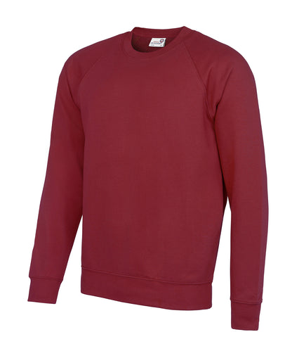 Personalised Sweatshirts - Black AWDis Academy Senior Academy raglan sweatshirt
