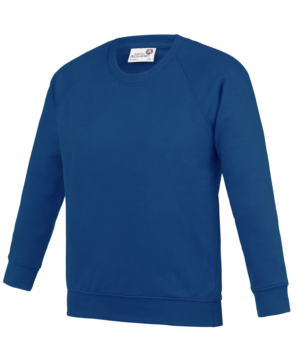 Personalised Sweatshirts - Black AWDis Academy Kids Academy raglan sweatshirt