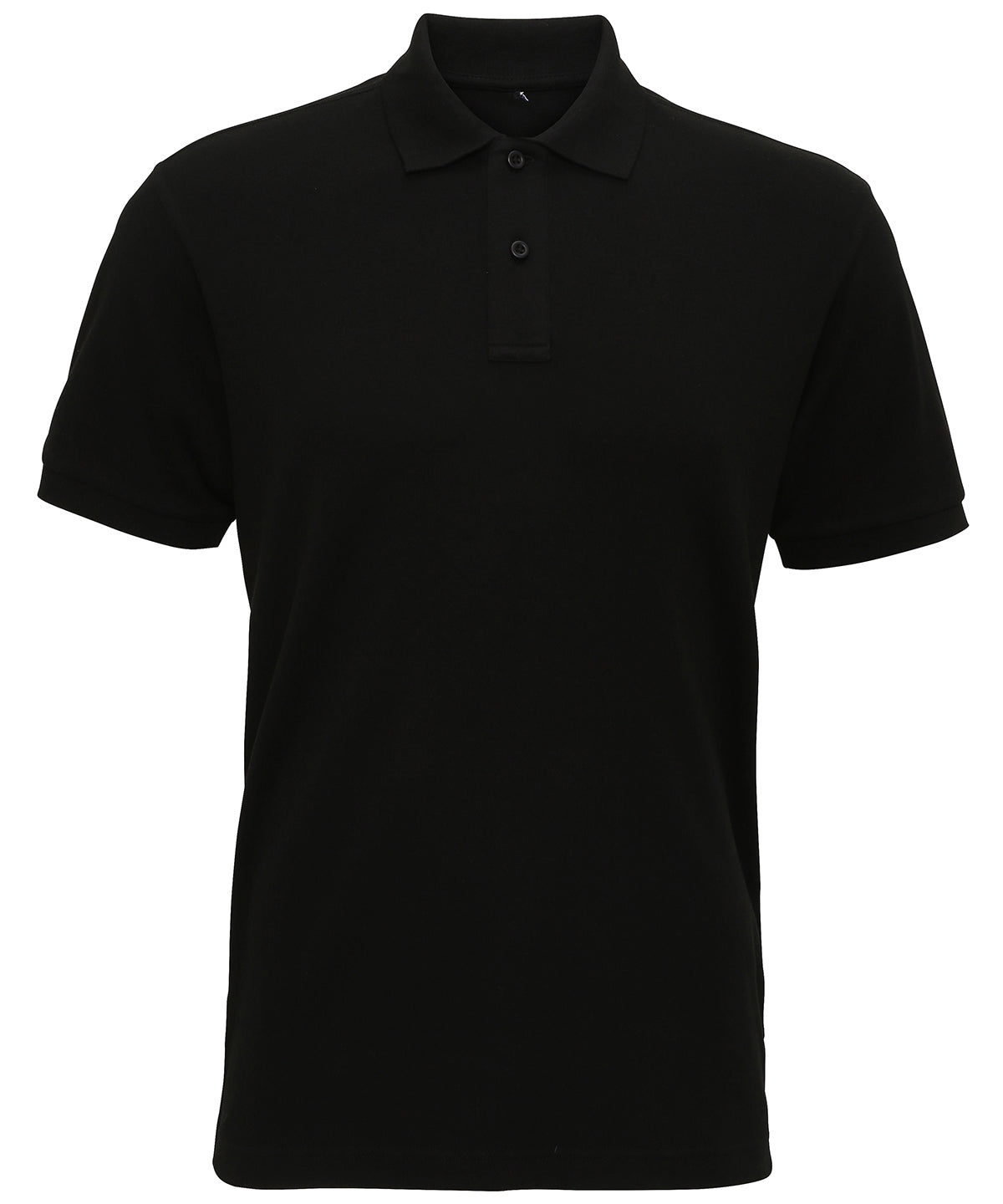 Personalised Polo Shirts - Black Asquith & Fox Men's super smooth knit polo