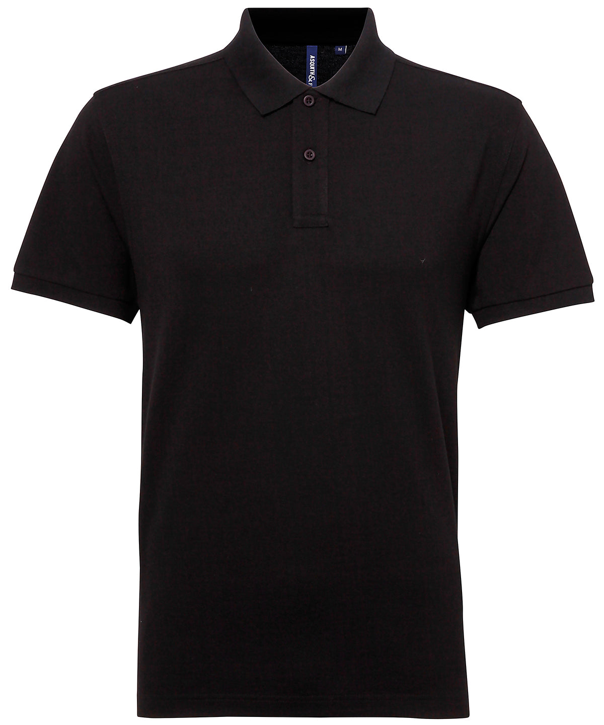 Personalised Polo Shirts - Dark Purple Asquith & Fox Men’s polycotton blend polo