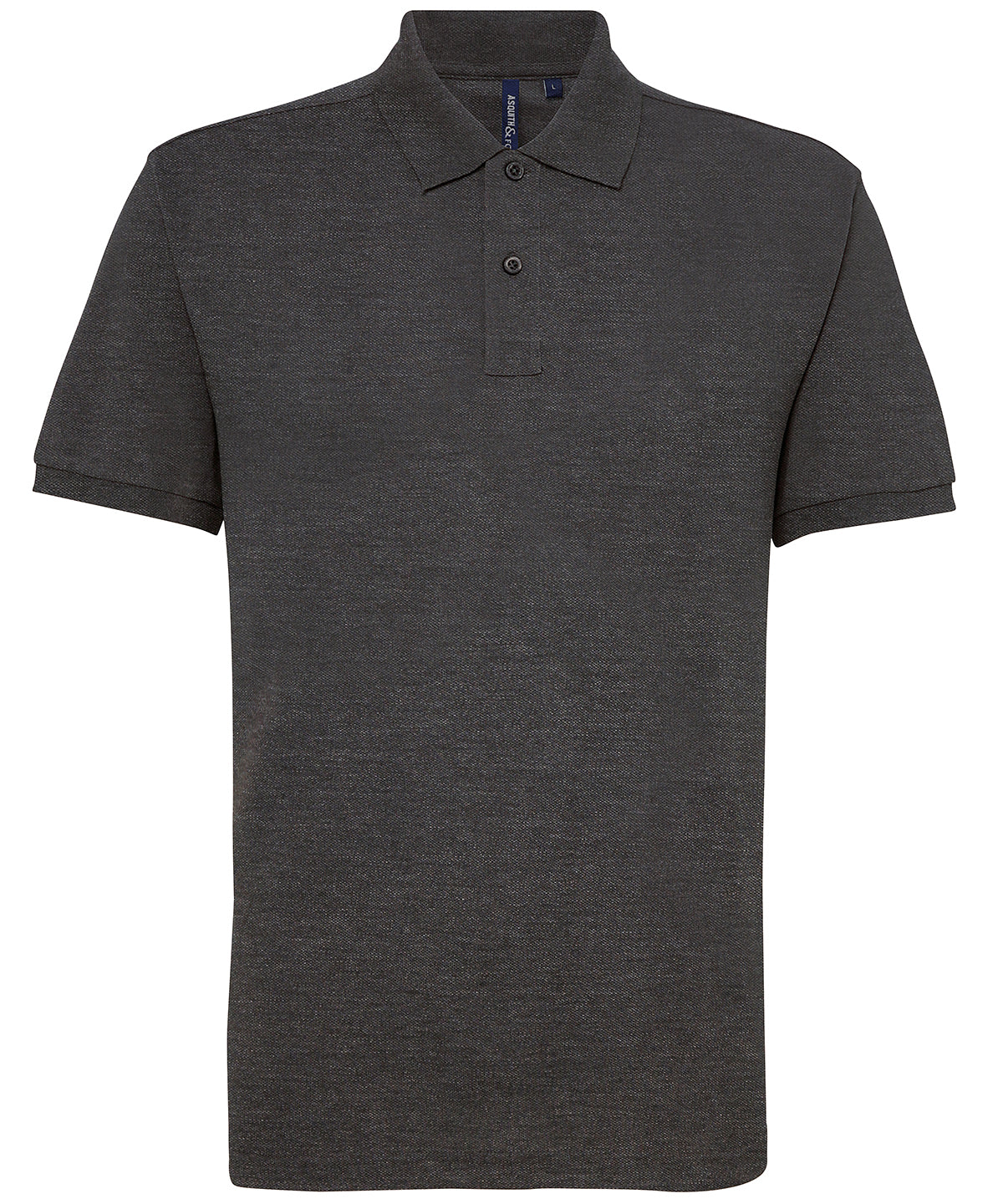 Personalised Polo Shirts - Black Asquith & Fox Men’s polycotton blend polo