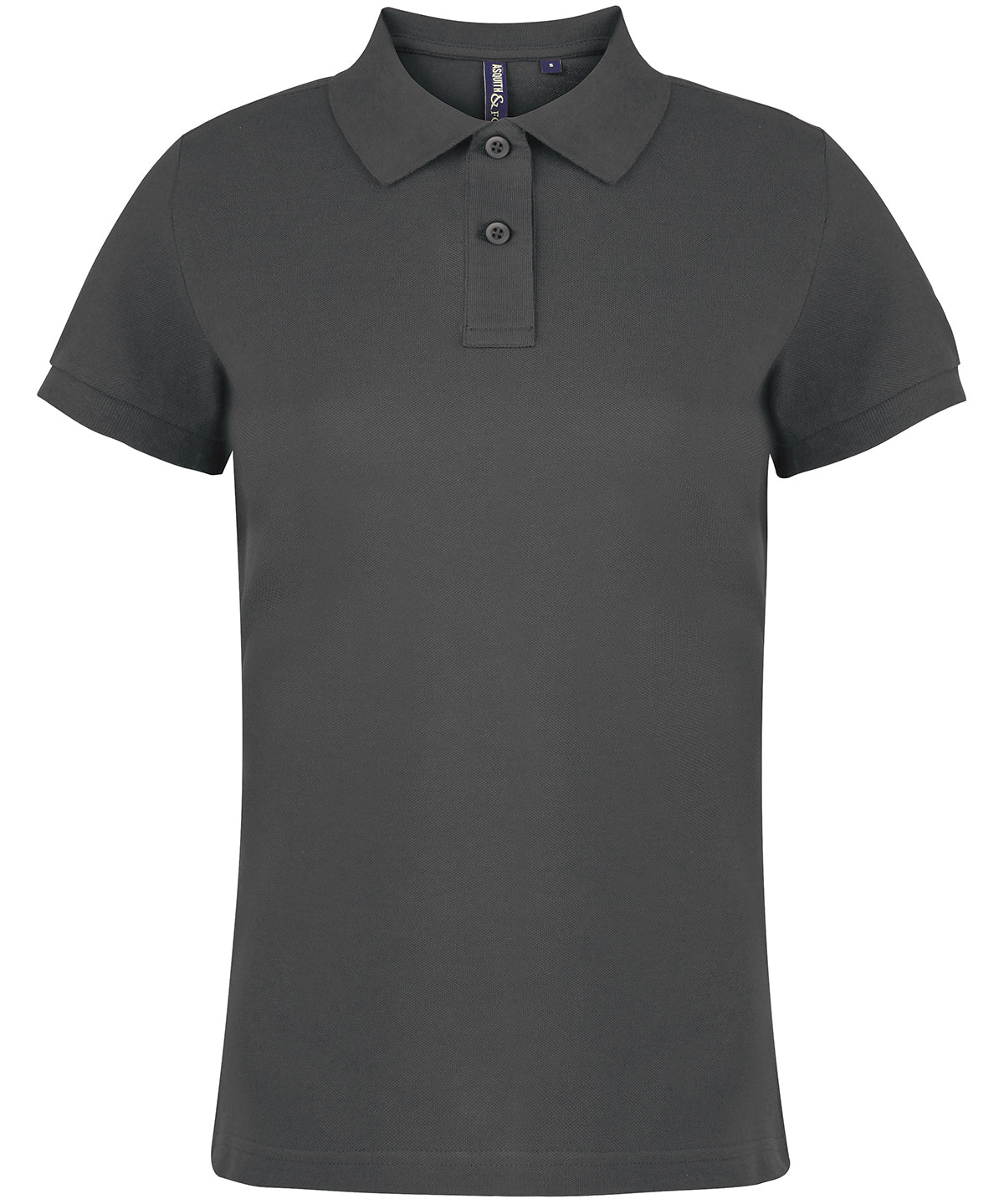 Personalised Polo Shirts - Black Asquith & Fox Women's polo