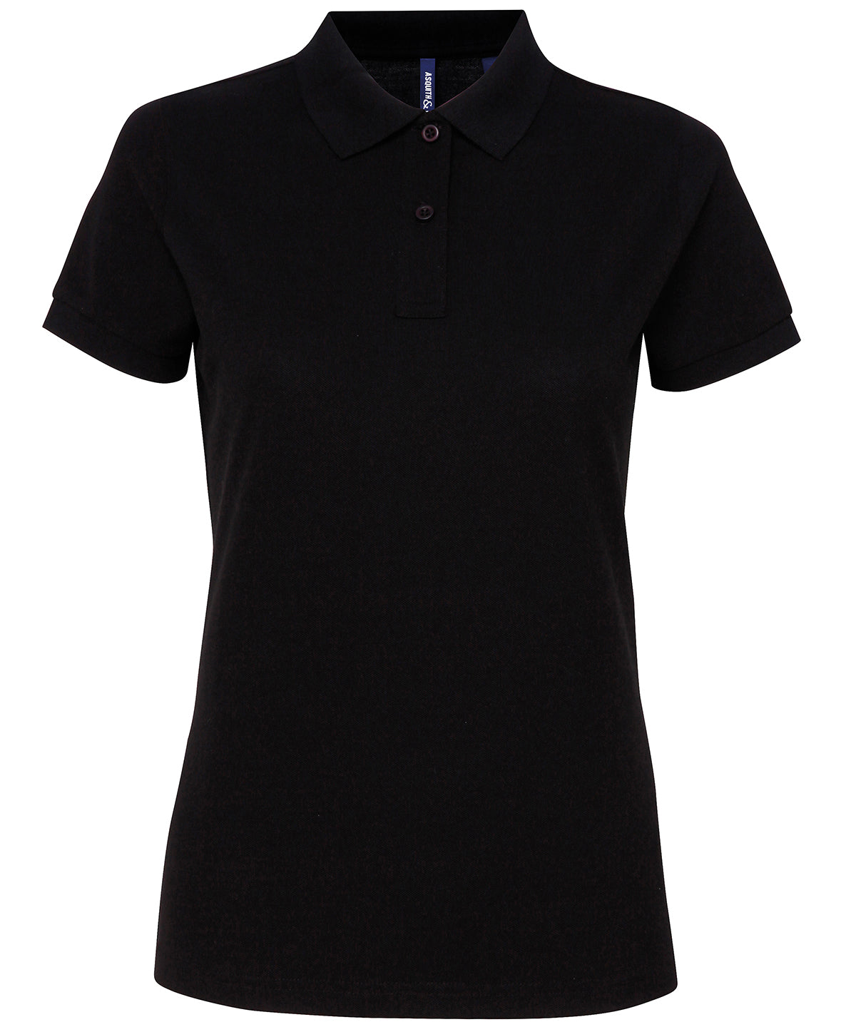 Personalised Polo Shirts - Dark Purple Asquith & Fox Women’s polycotton blend polo