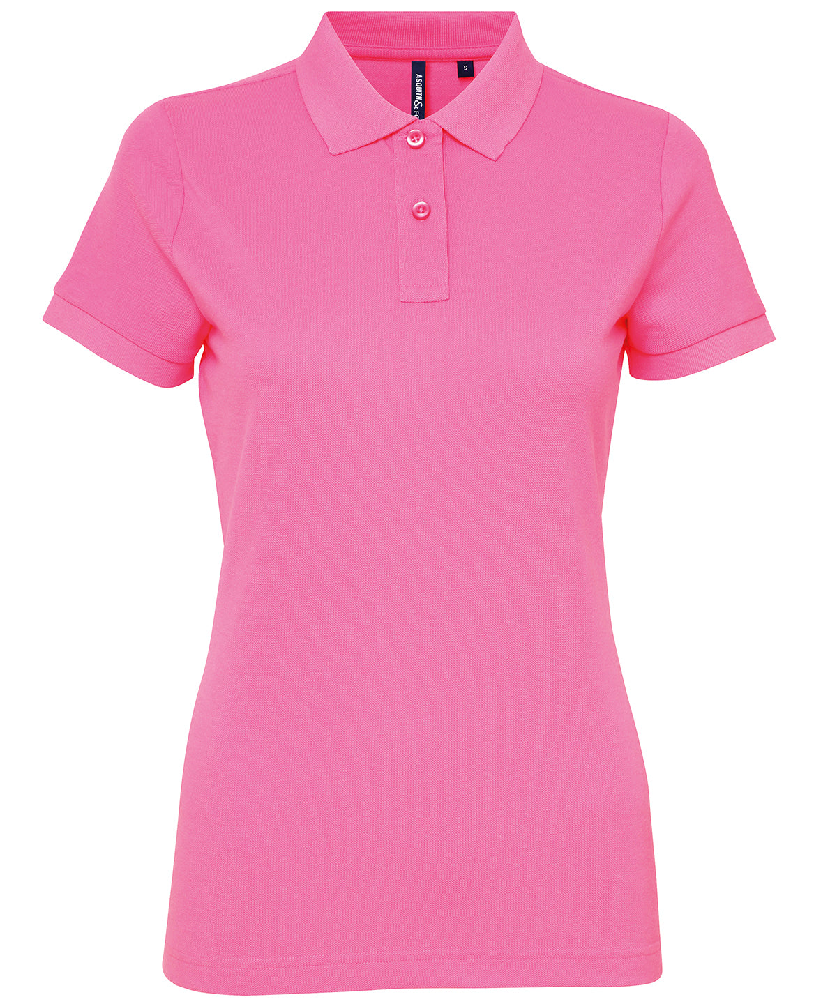 Personalised Polo Shirts - Burgundy Asquith & Fox Women’s polycotton blend polo