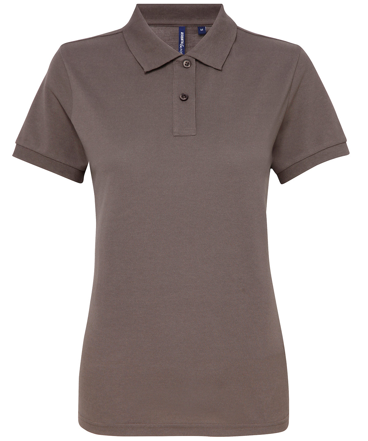 Personalised Polo Shirts - Dark Grey Asquith & Fox Women’s polycotton blend polo