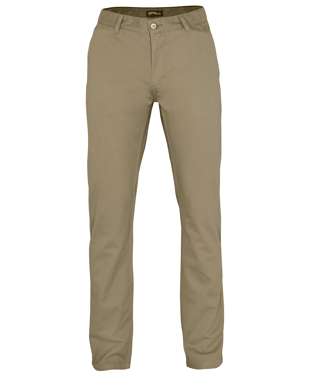 Personalised Trousers - Natural Asquith & Fox Men's Classic fit chinos