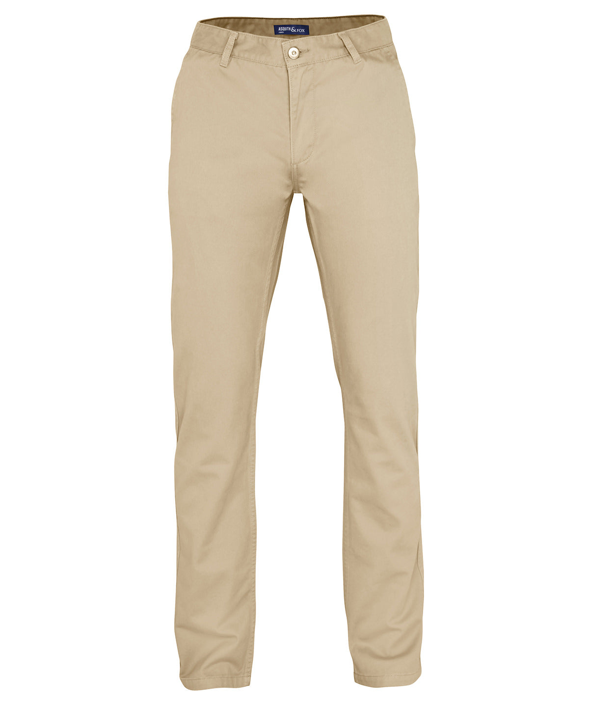 Personalised Trousers - Natural Asquith & Fox Men's chinos