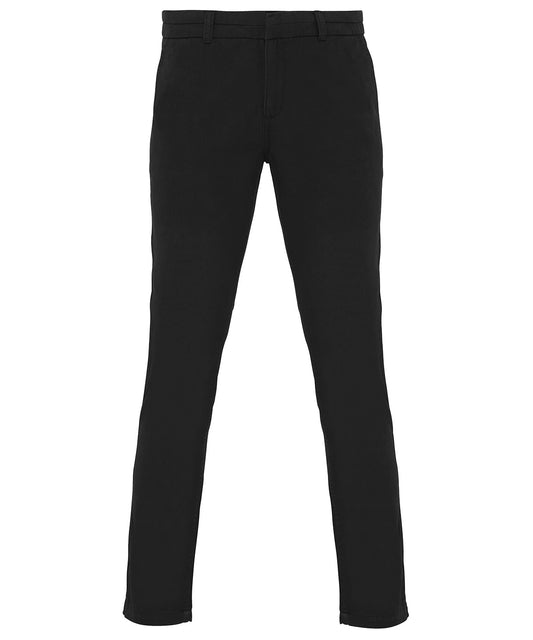 Personalised Trousers - Black Asquith & Fox Women's chinos