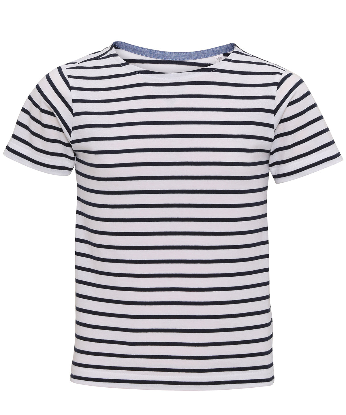 Personalised T-Shirts - Stripes Asquith & Fox Kids Marinière coastal short sleeve tee