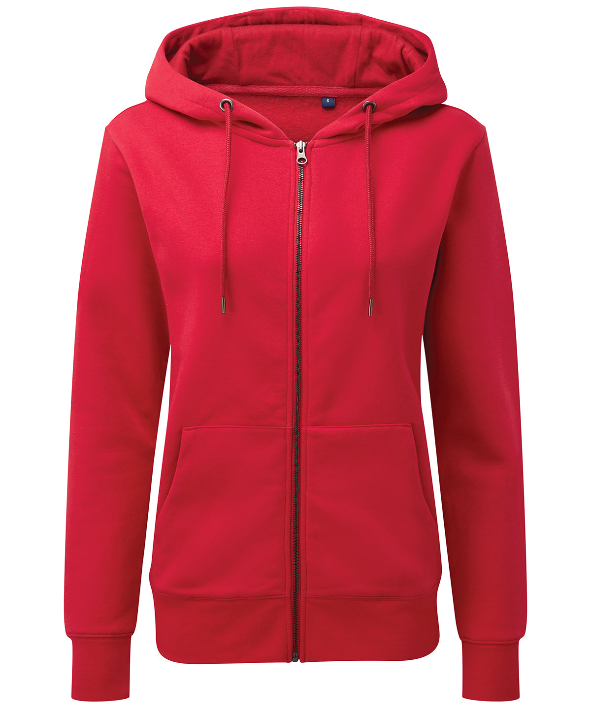 Personalised Hoodies - Turquoise Asquith & Fox Women's zip-through organic hoodie
