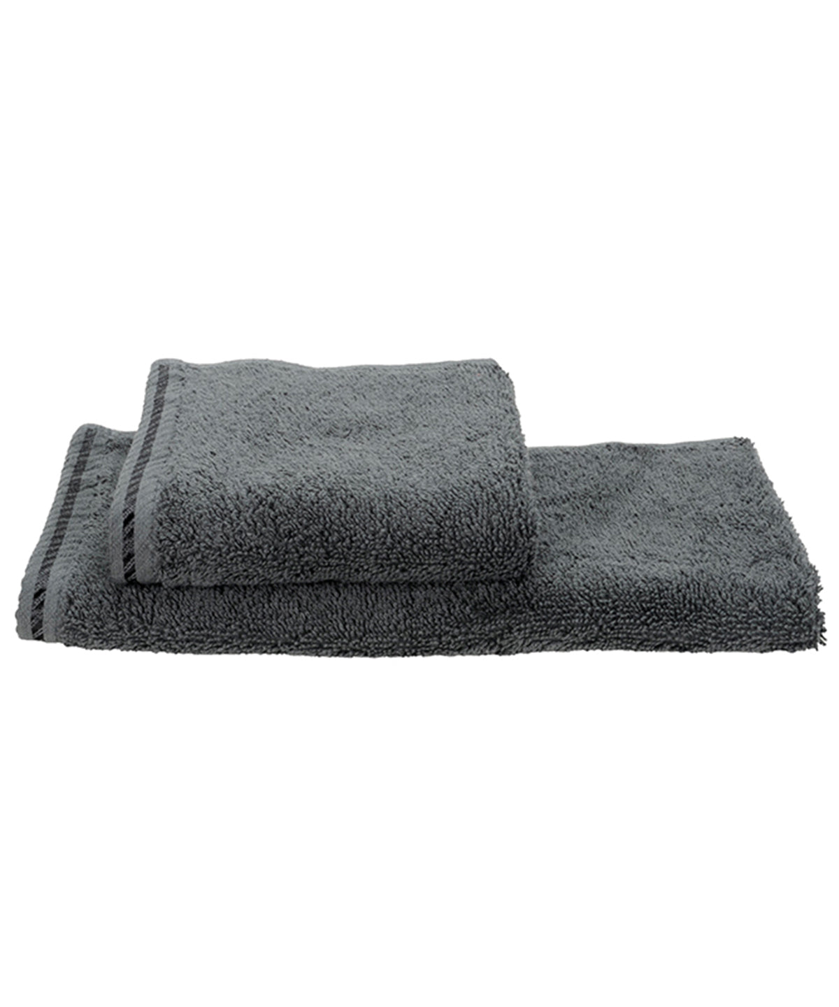 Personalised Towels - Dark Grey A&R Towels ARTG® Guest towel