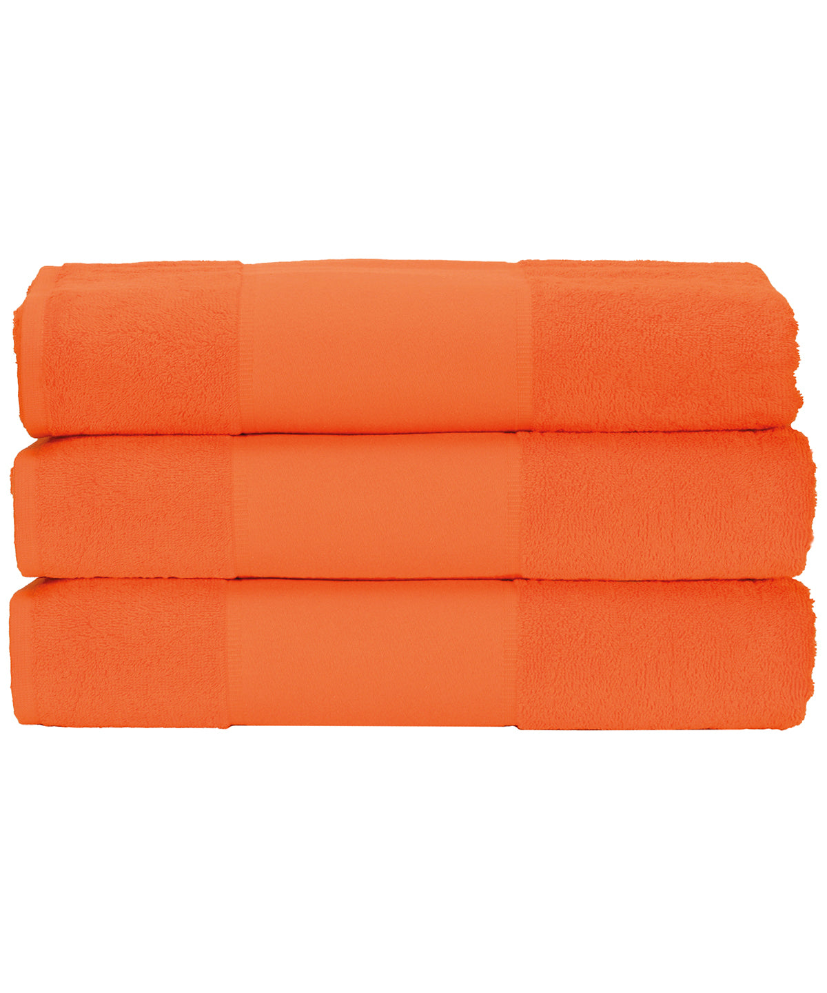 Personalised Towels - Mid Orange A&R Towels ARTG® PRINT-Me® hand towel