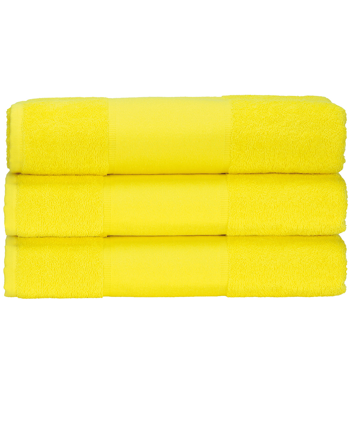 Personalised Towels - Light Yellow A&R Towels ARTG® PRINT-Me® hand towel