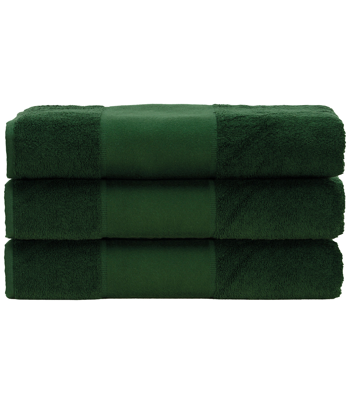 Personalised Towels - Dark Green A&R Towels ARTG® PRINT-Me® hand towel