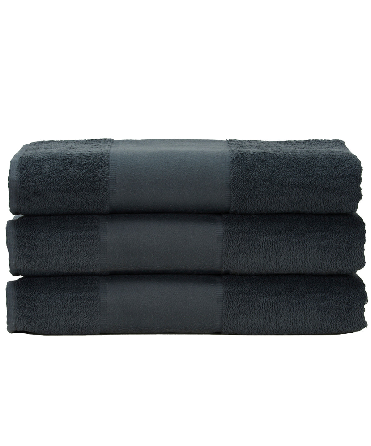 Personalised Towels - Dark Grey A&R Towels ARTG® PRINT-Me® hand towel