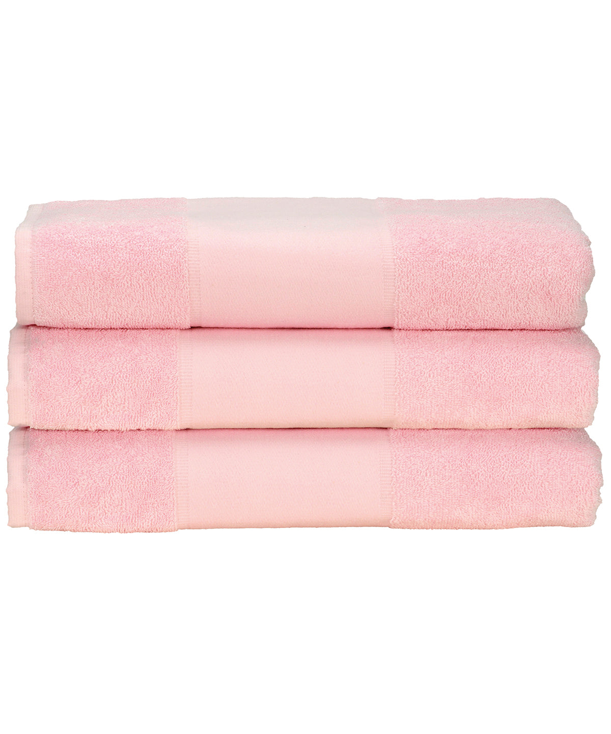 Personalised Towels - Light Pink A&R Towels ARTG® PRINT-Me® hand towel
