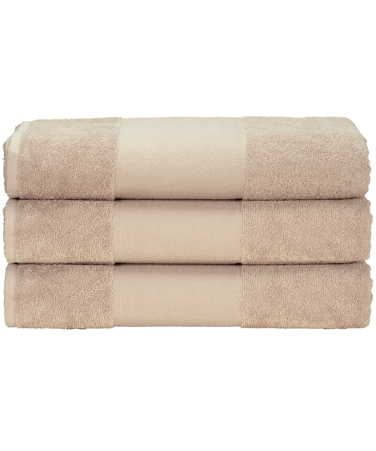 Personalised Towels - Natural A&R Towels ARTG® PRINT-Me® hand towel
