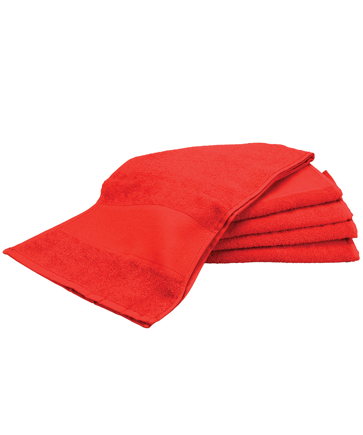 Personalised Towels - Mid Red A&R Towels ARTG® PRINT-Me® sport towel