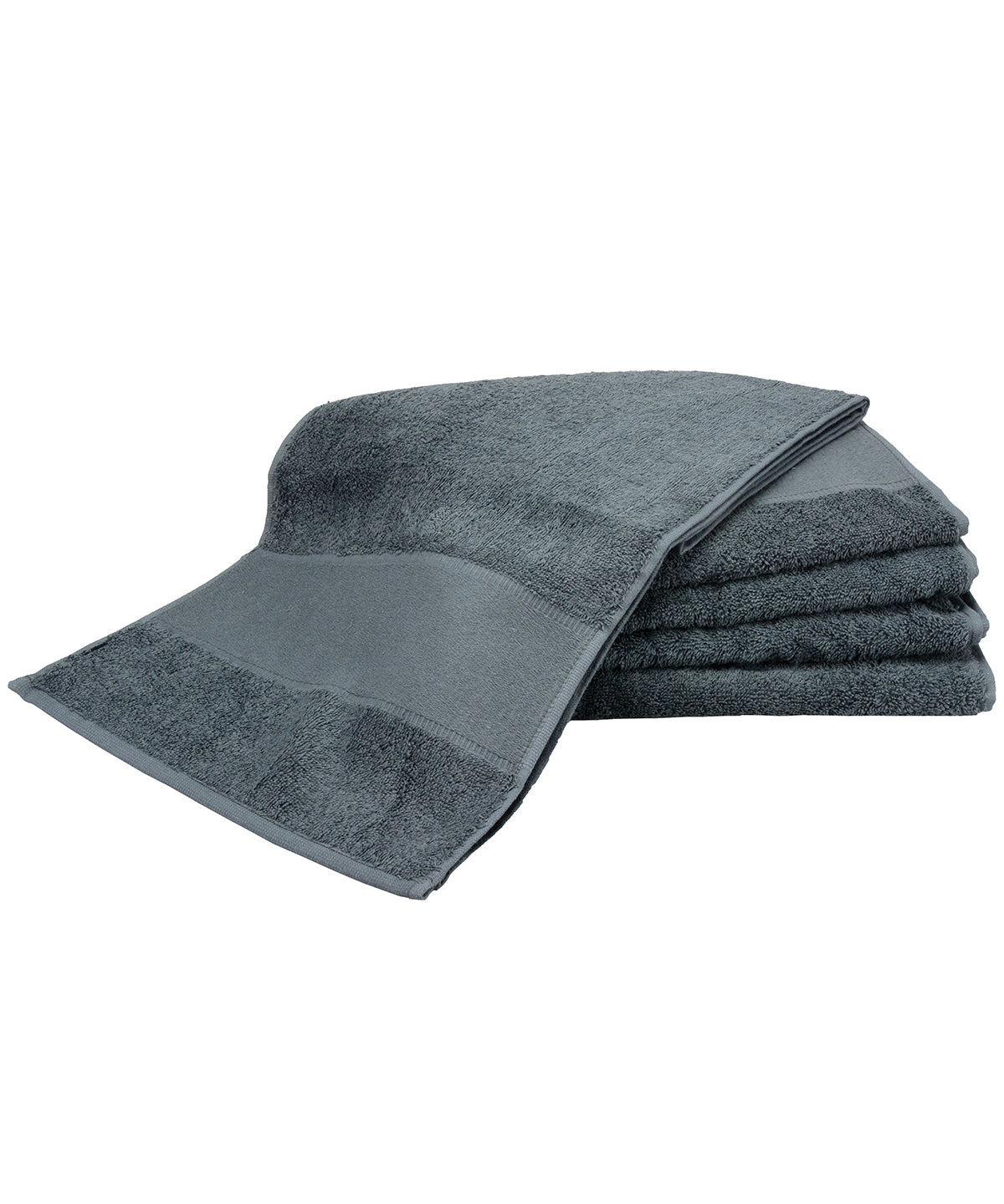 Personalised Towels - Dark Grey A&R Towels ARTG® PRINT-Me® sport towel
