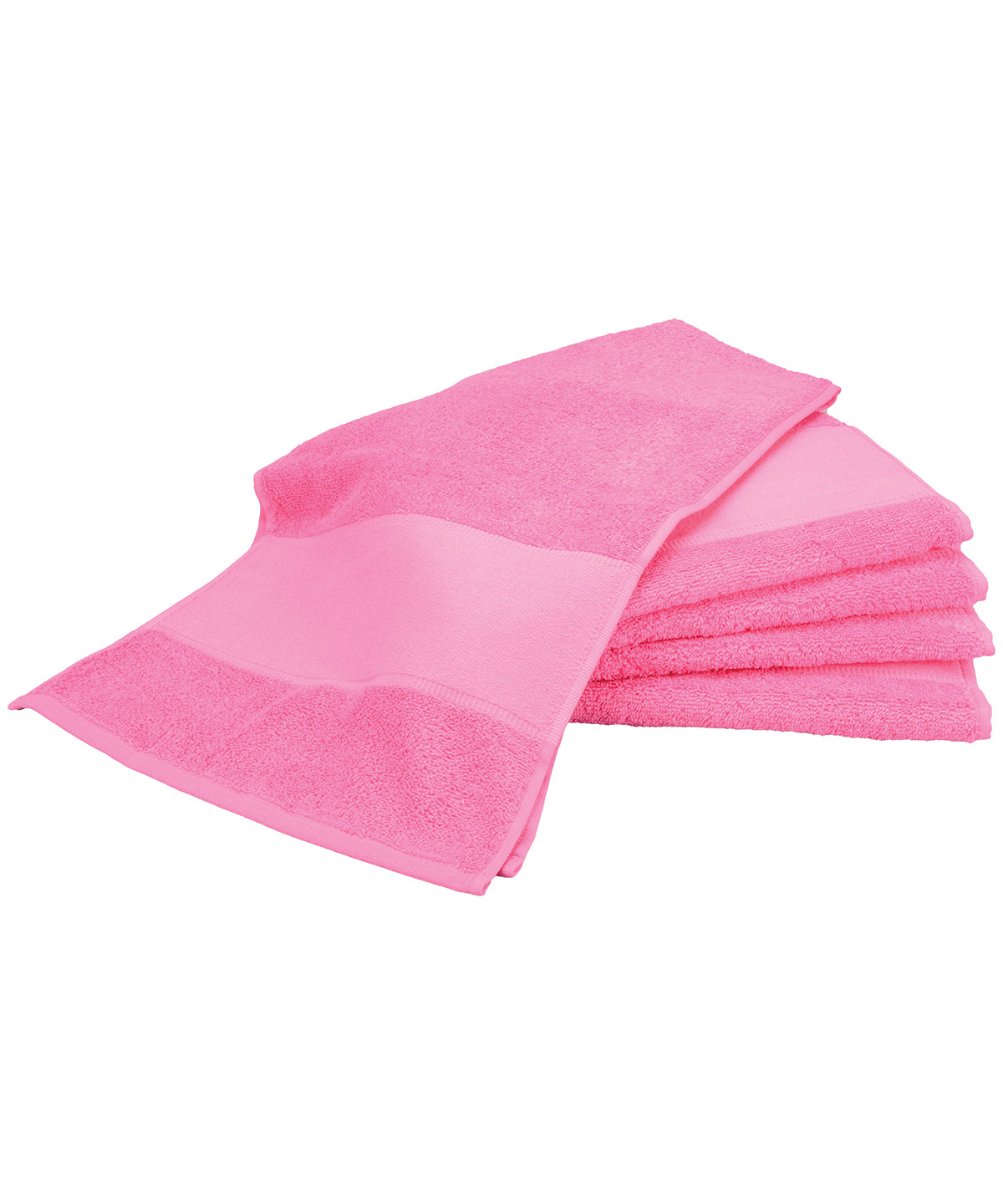 Personalised Towels - Mid Pink A&R Towels ARTG® PRINT-Me® sport towel