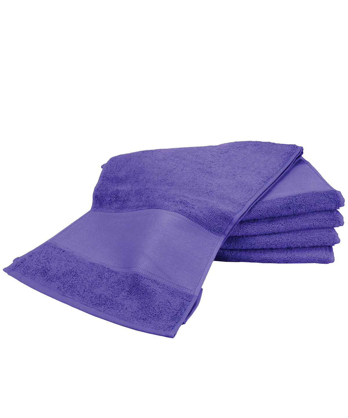 Personalised Towels - Mid Purple A&R Towels ARTG® PRINT-Me® sport towel