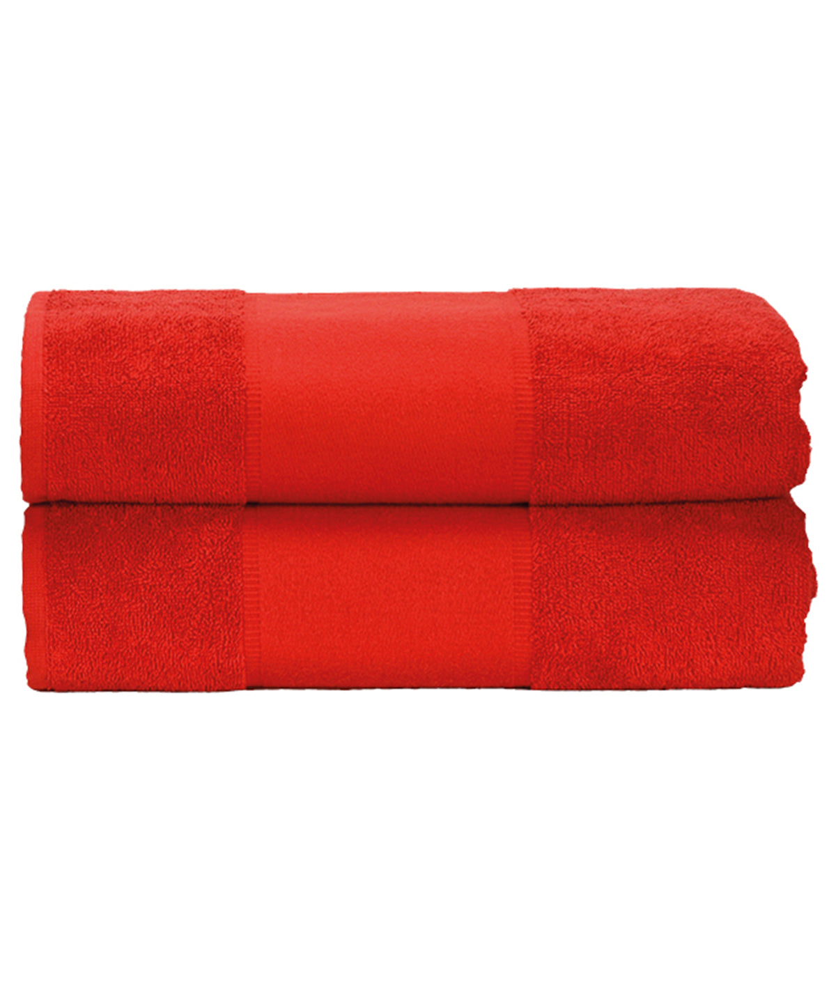 Personalised Towels - Mid Red A&R Towels ARTG® PRINT-Me® guest towel
