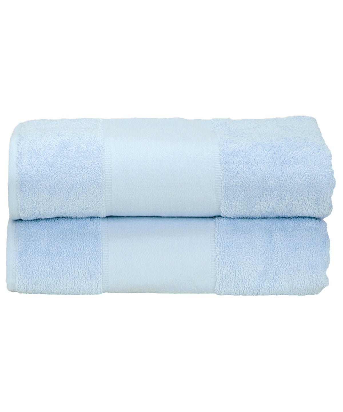 Personalised Towels - Light Blue A&R Towels ARTG® PRINT-Me® guest towel