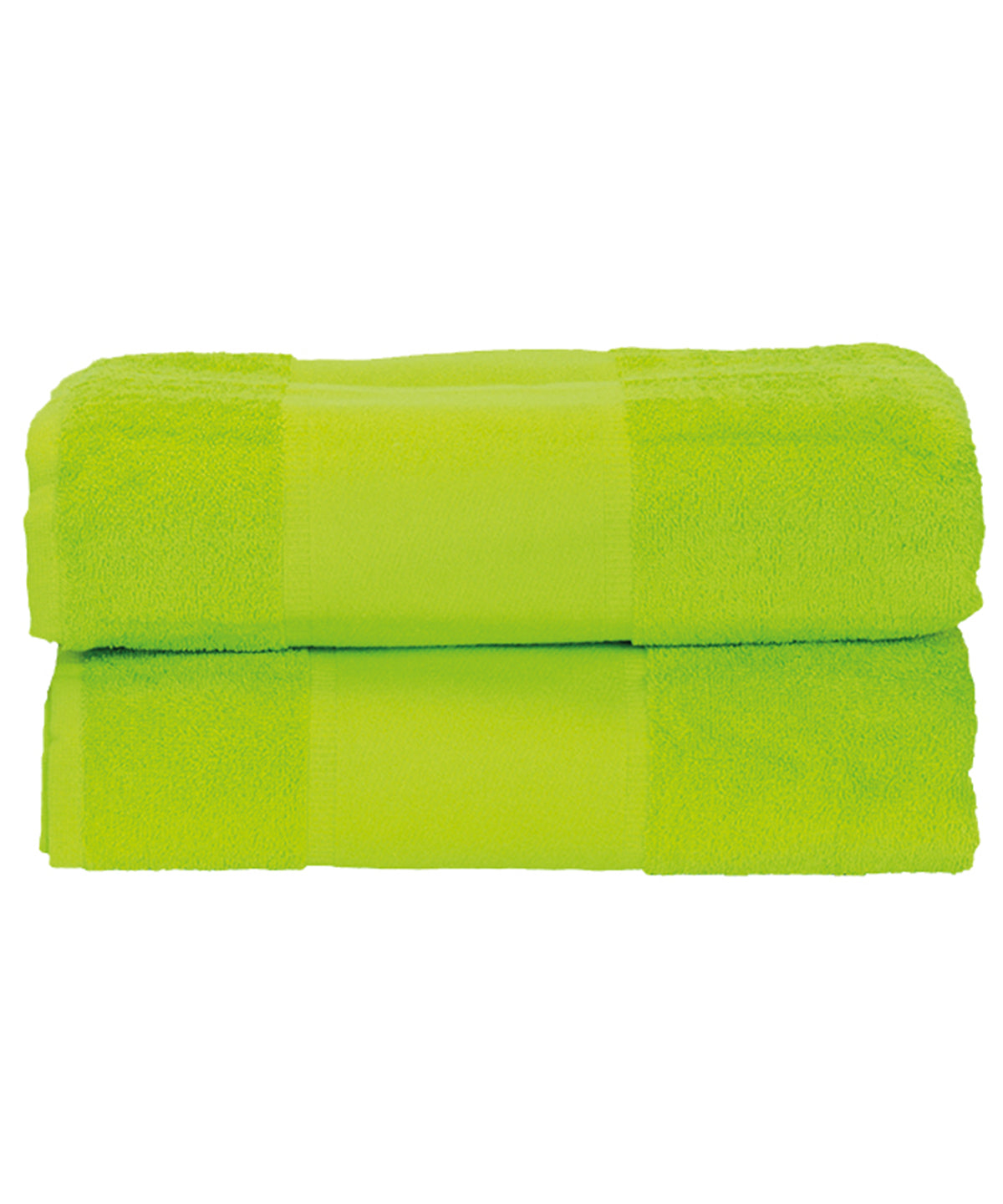 Personalised Towels - Lime A&R Towels ARTG® PRINT-Me® guest towel