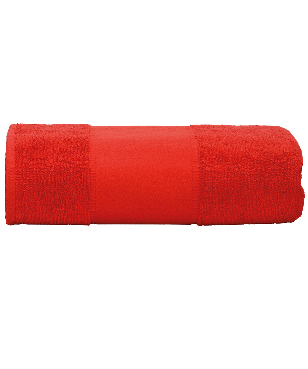 Personalised Towels - Mid Red A&R Towels ARTG® PRINT-Me® big towel