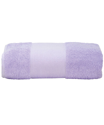 Personalised Towels - Light Purple A&R Towels ARTG® PRINT-Me® big towel