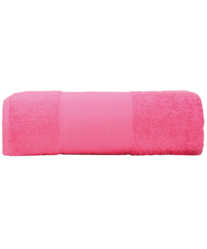Personalised Towels - Mid Pink A&R Towels ARTG® PRINT-Me® big towel