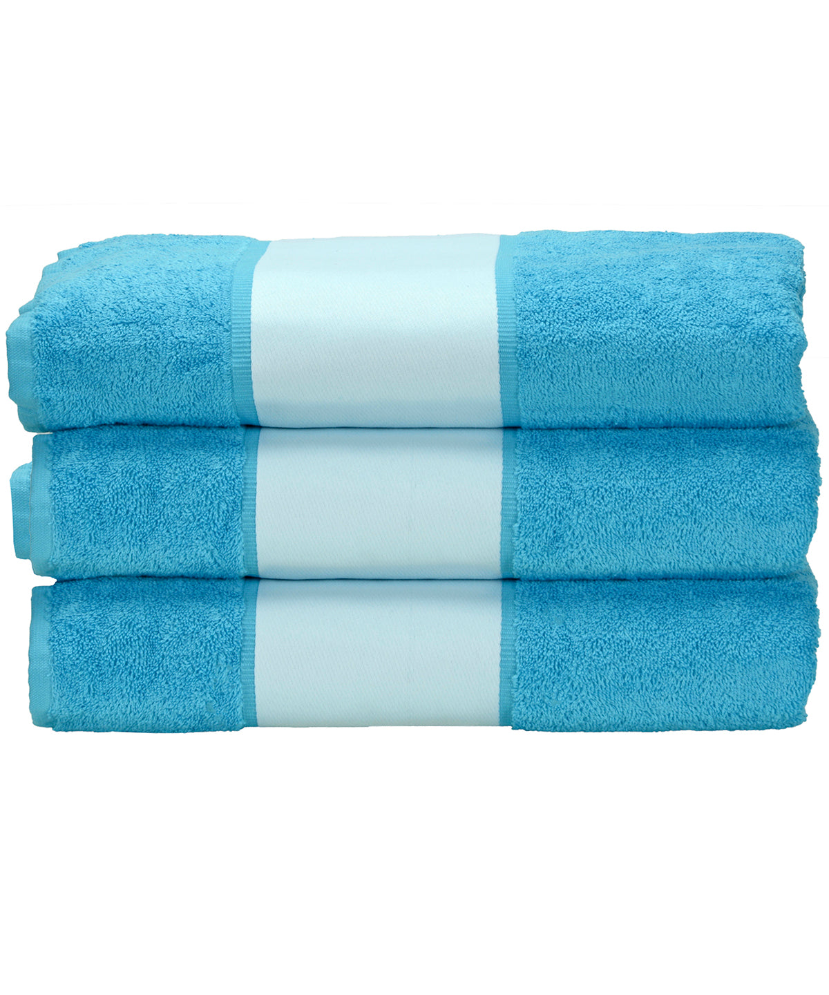 Personalised Towels - Turquoise A&R Towels ARTG® SUBLI-Me® hand towel