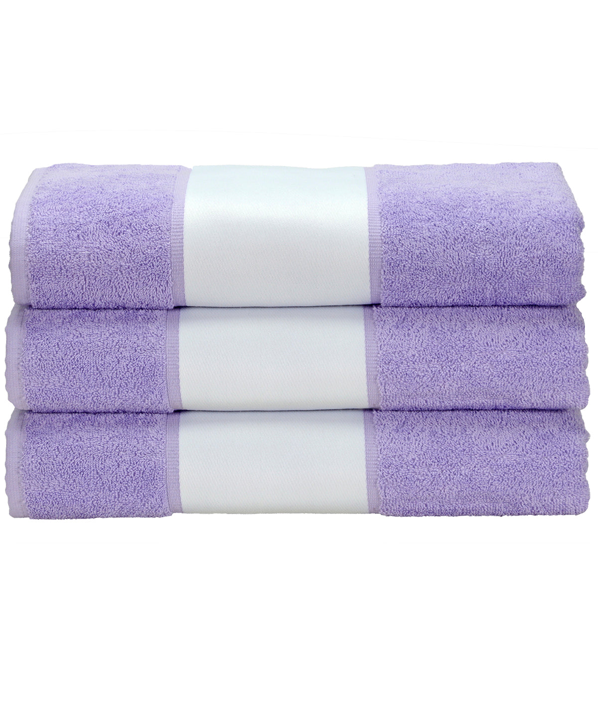Personalised Towels - Light Purple A&R Towels ARTG® SUBLI-Me® hand towel